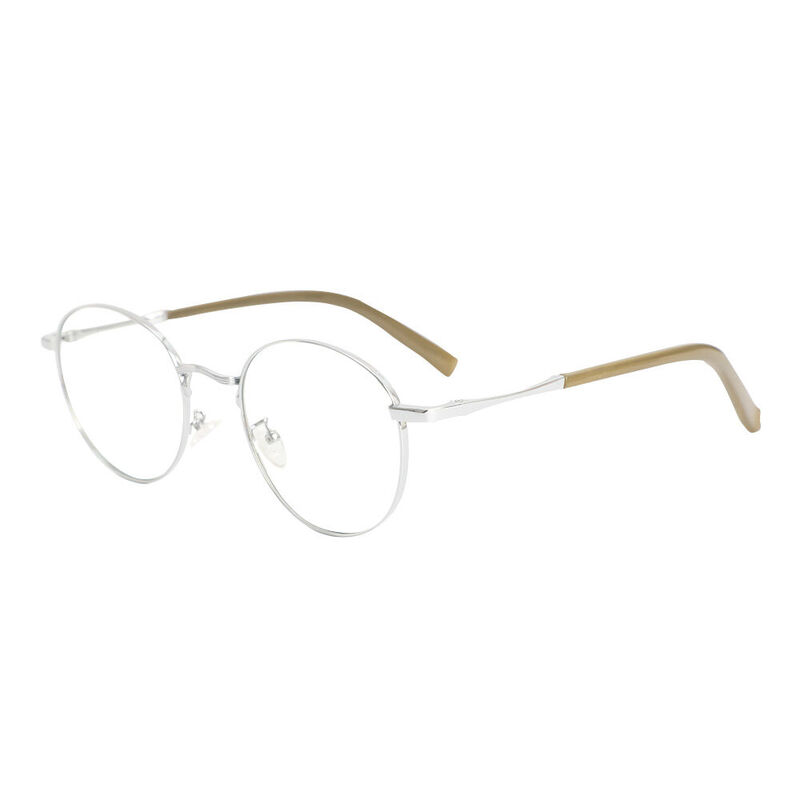 Owen Round Silver Glasses