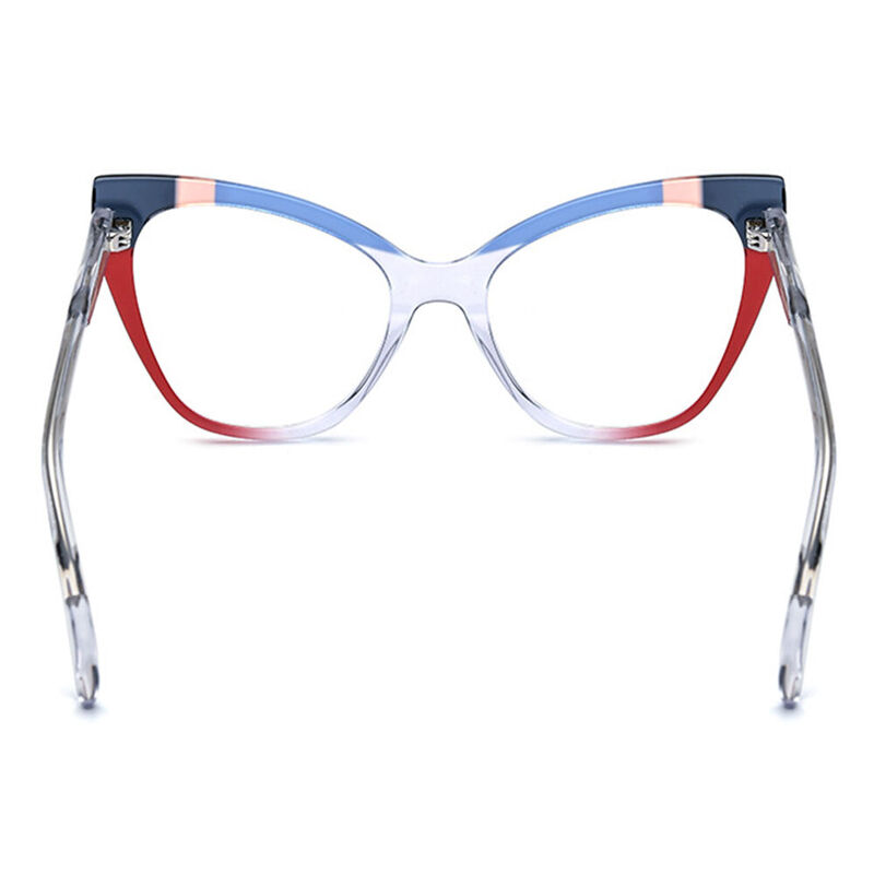 Morley Cat Eye Red Glasses