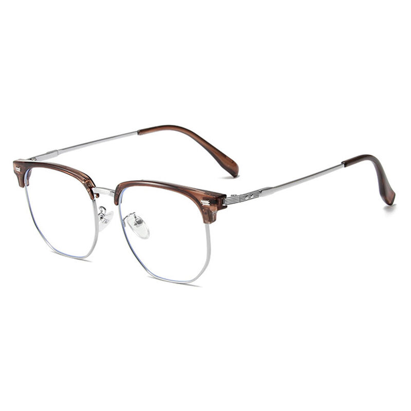 Bert Browline Brown Glasses