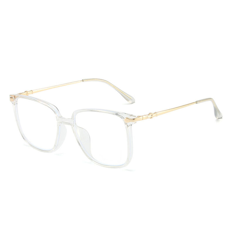 Ivaney Square Clear Glasses