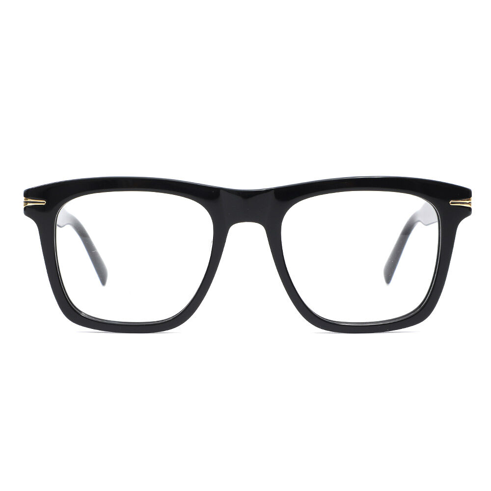 Frankl Square Black Glasses