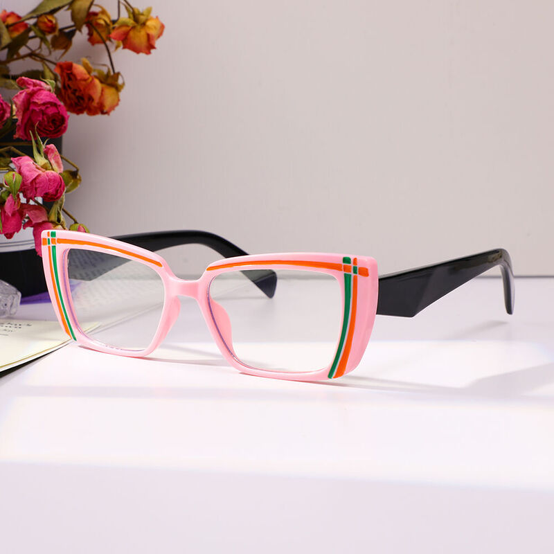 Smith Cat Eye Pink Glasses