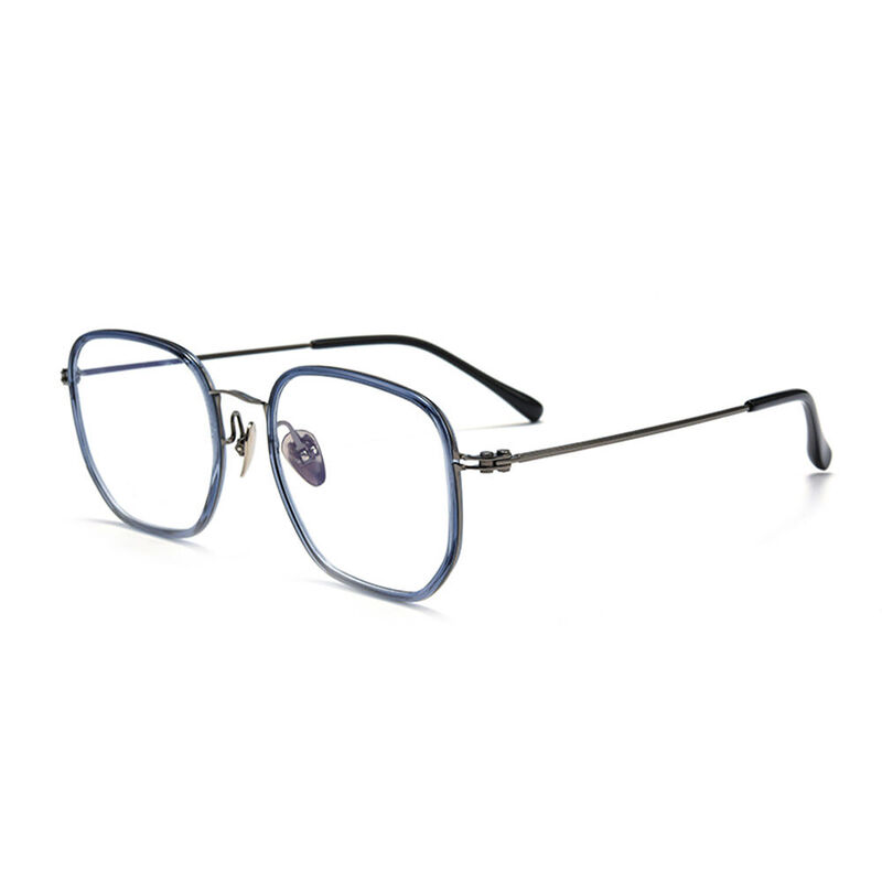 Lunettes de Vue Carl Carré Bleu