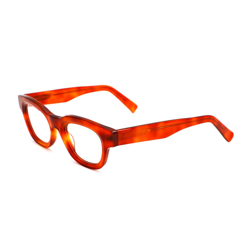 Motley Quadratische Rote Brille