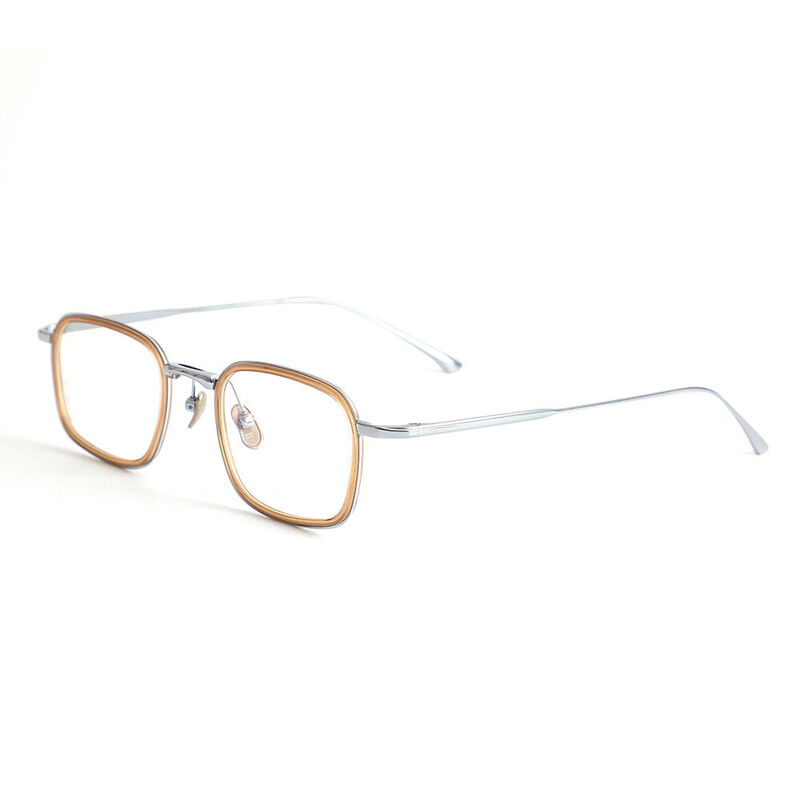Lunettes de Vue Moore Rectangle Marron