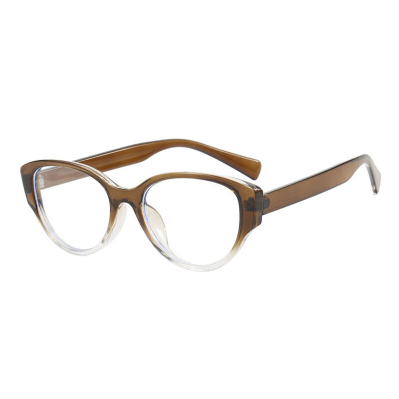 Thomes Oval Green Glasses