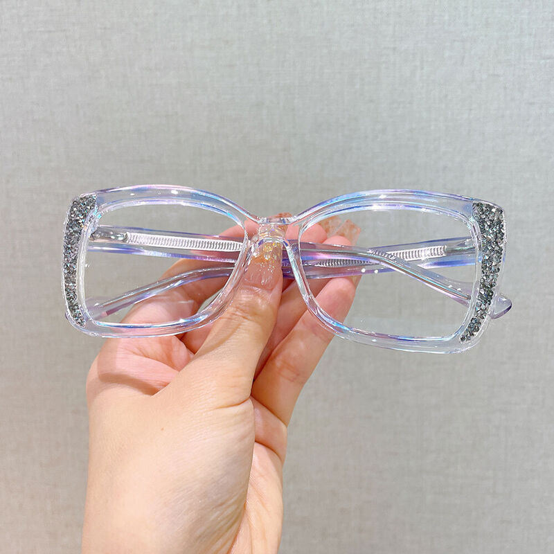 Hira Cat Eye Leopard Glasses