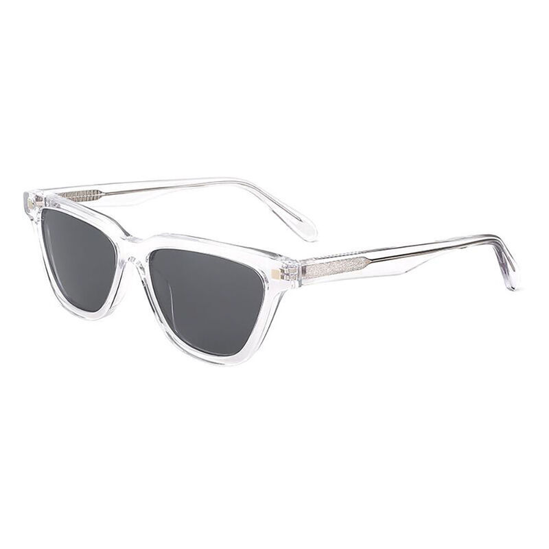 Cortez Round Clear Sunglasses