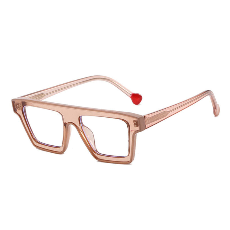 Lastor Square Brown Glasses