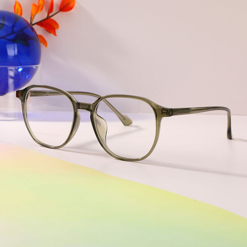 Lunettes de Vue Armstrong Carré Vert