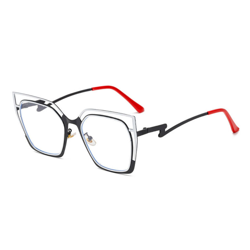 Judith Cat Eye Black Glasses