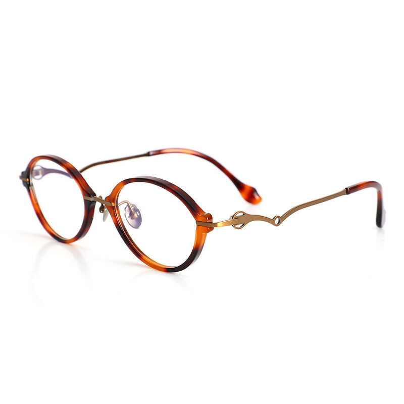 Corneliu Ovale Schildkröte Brille