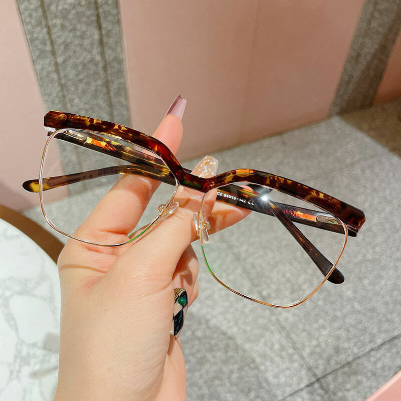 Gaskell Aviator Tortoise Glasses