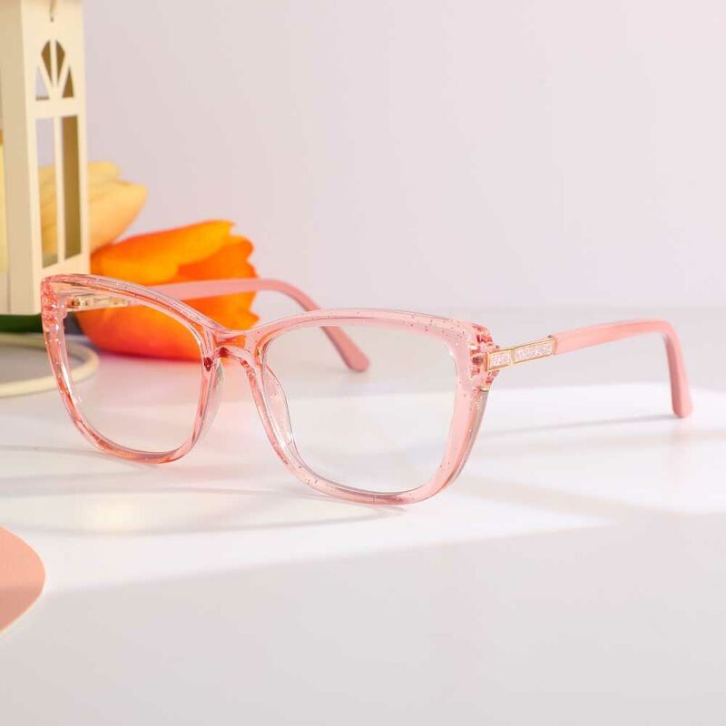 Erica Cat Eye Rosa Brillen