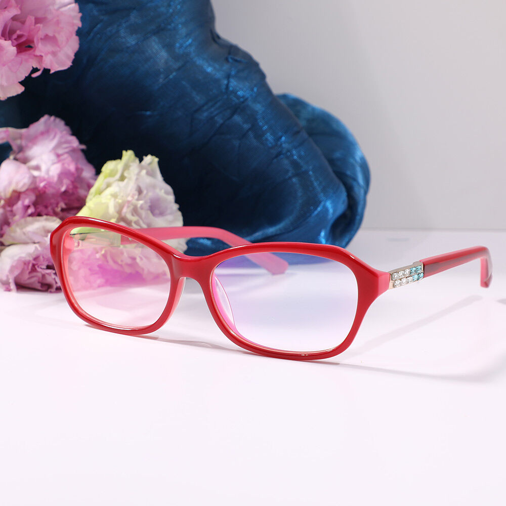 Lunettes de Vue Congre Rectangle Rouge