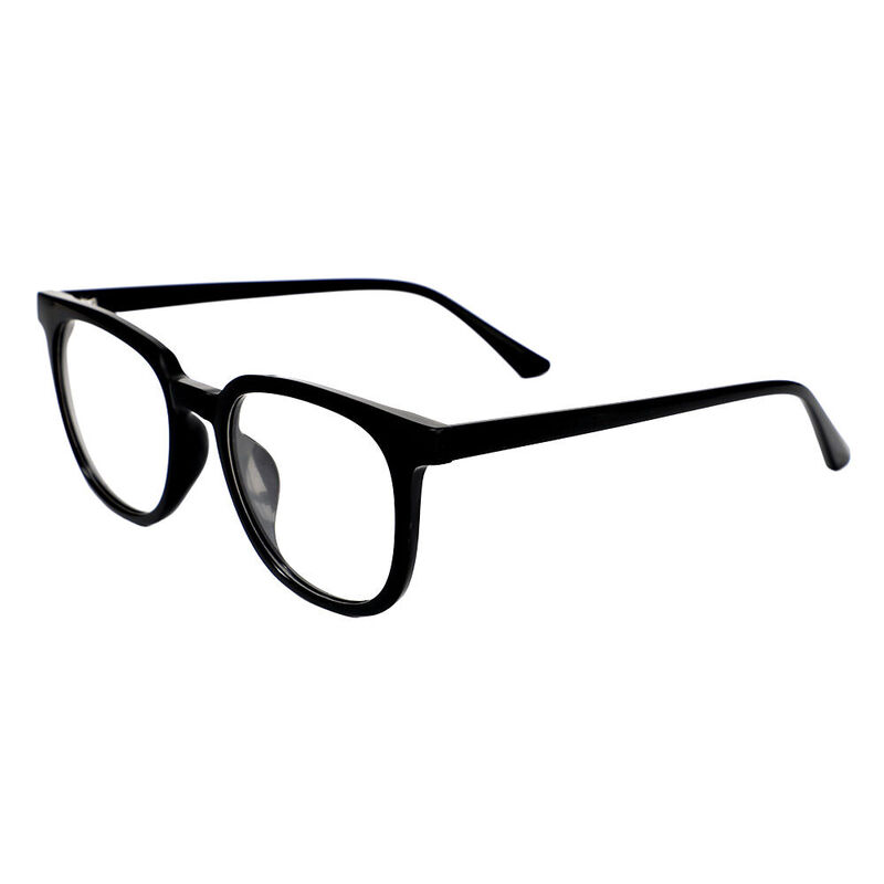 Bertha Square Black Glasses