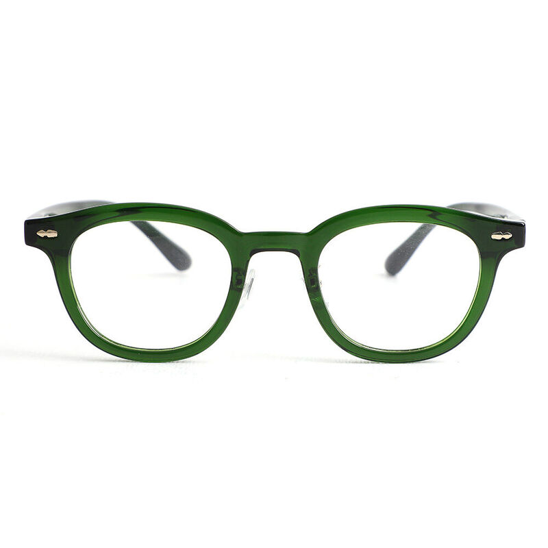 Brian Quadratische Grüne Brille