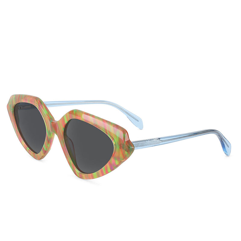 Adelia Cat Eye Floral Sunglasses