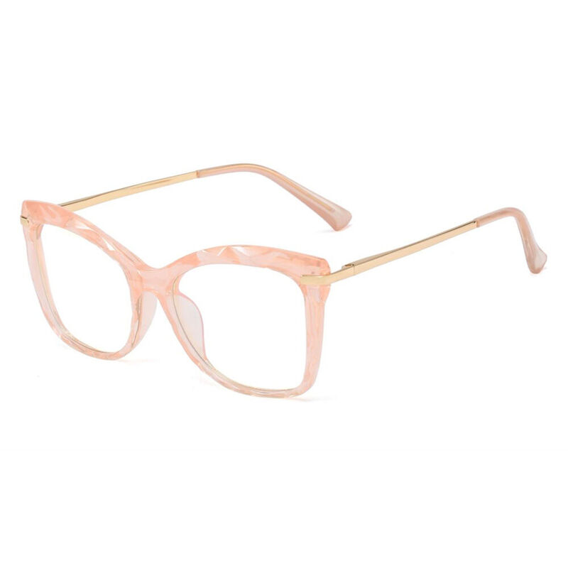 Adino Cat Eye Pink Glasses