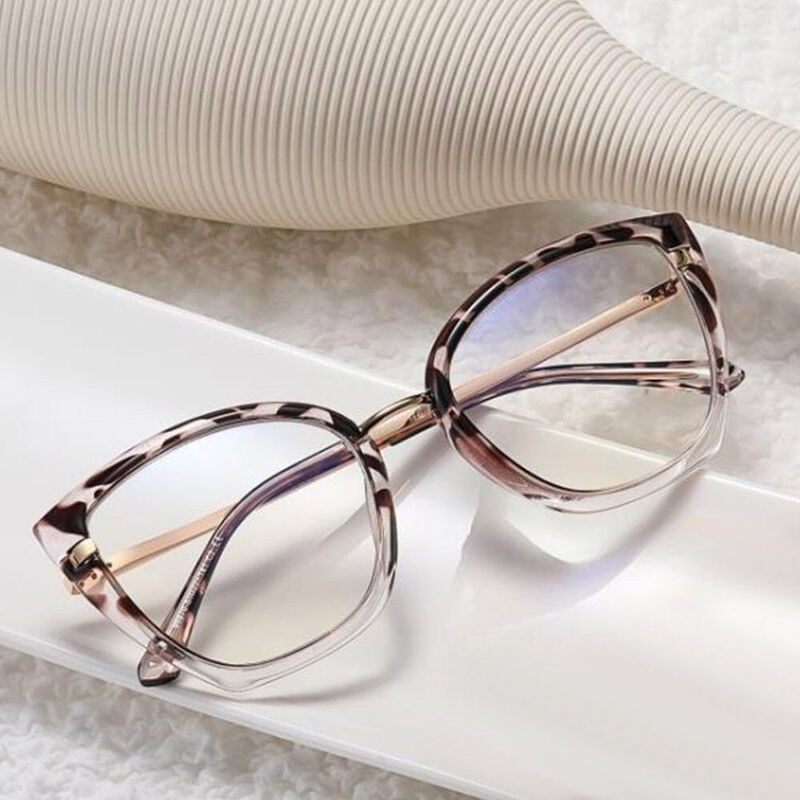 Jonsson Cat Eye Leopard Glasses - Aoolia.com