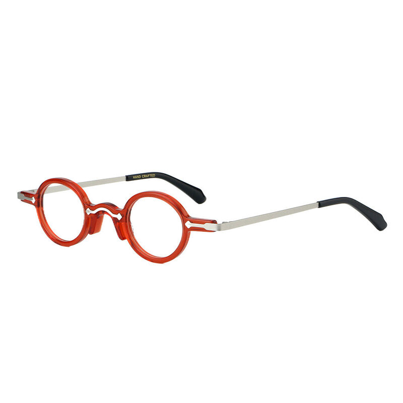 Bensoe Round Red Glasses