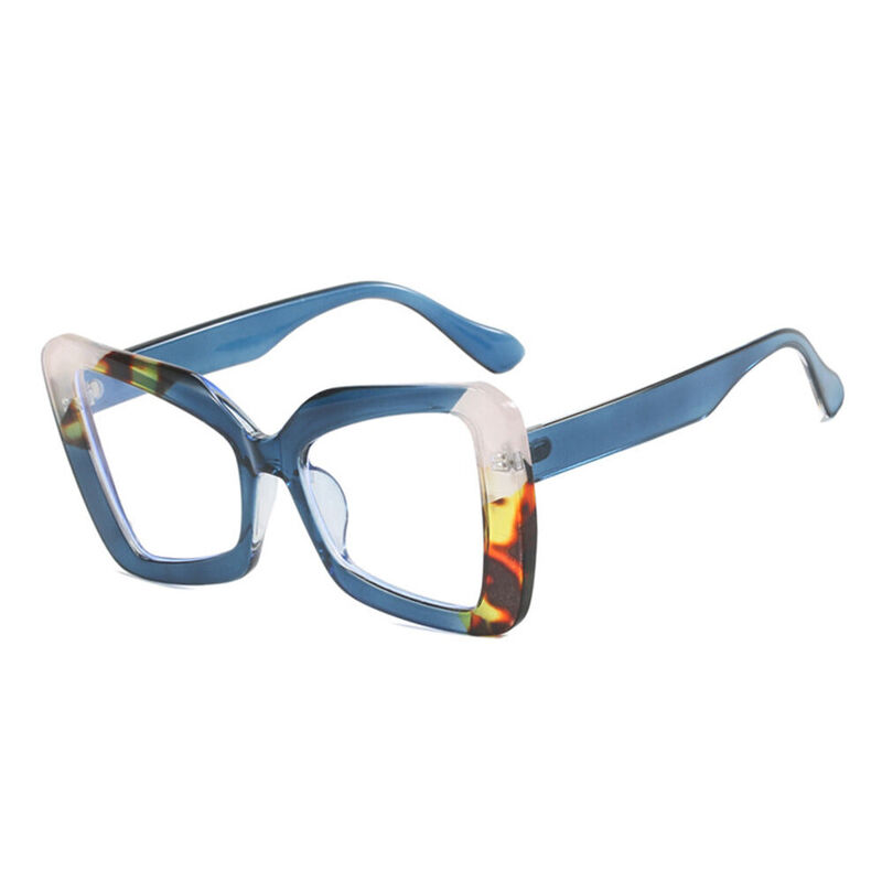 Rilap Cat Eye Blue Glasses