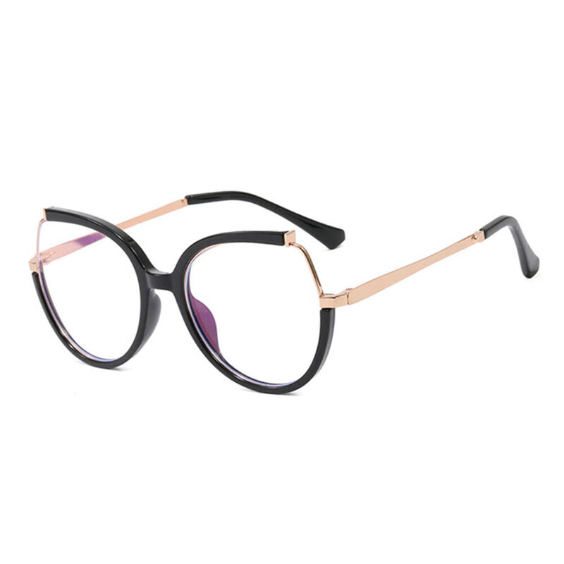 Giles Cat Eye Black Glasses
