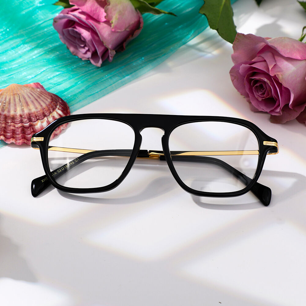 Lunettes de Vue Christoe Aviateur Noir