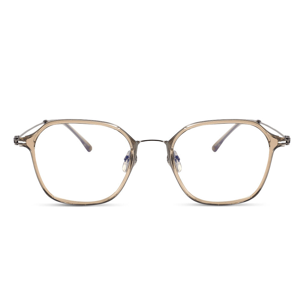 Elsie Geometrisch Champagne Brille