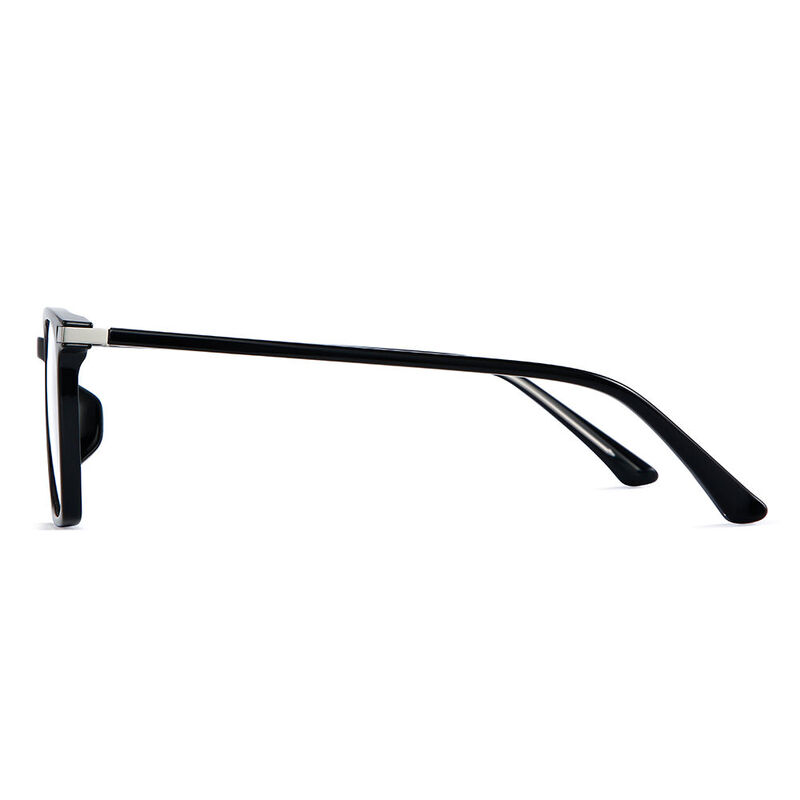 Rebus Square Black Glasses