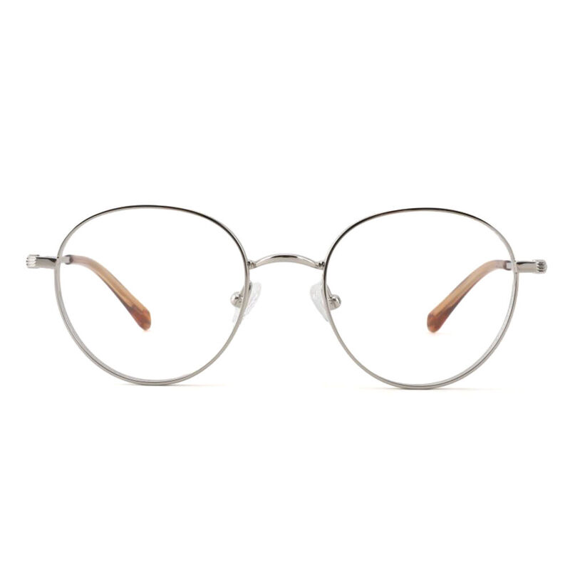 Jeremy Round Silver Glasses