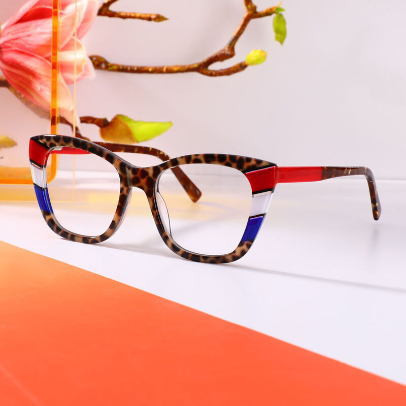 Lunettes de Vue Andrew Cat Eye Écaille