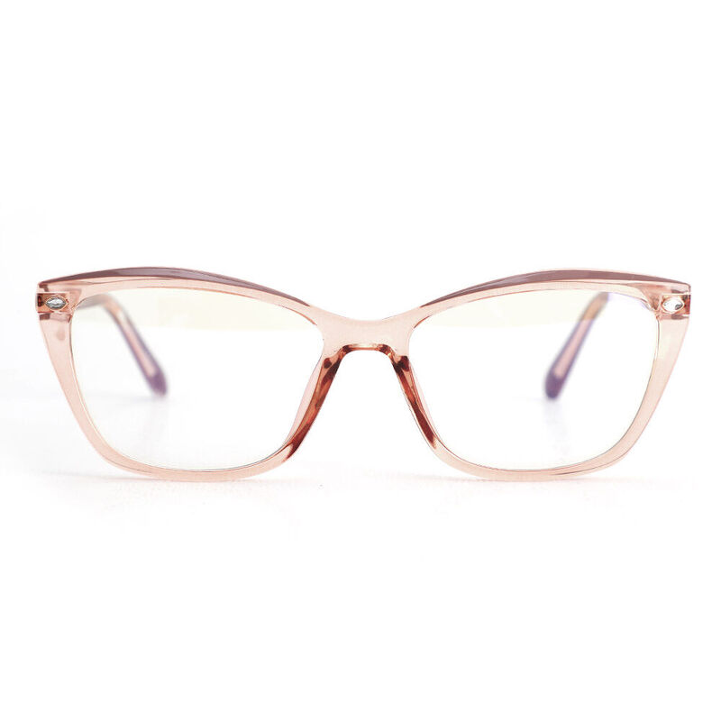 Gafas Graduadas Tipo 'Cat Eye' Naranjas Zara