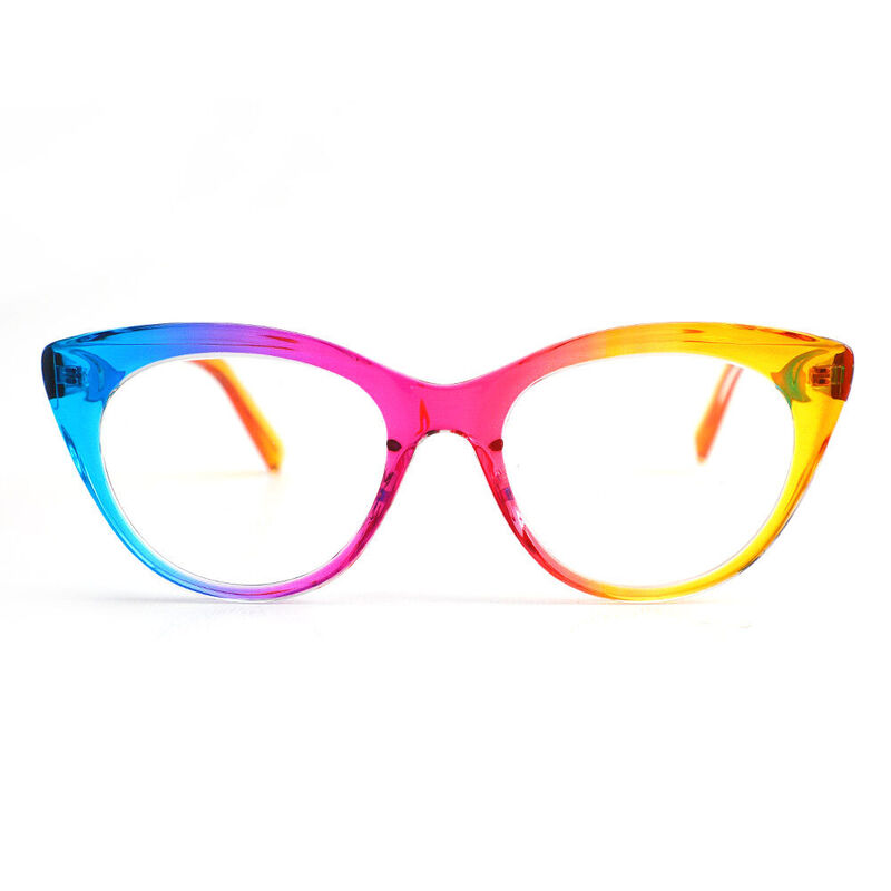 Occhiali da Vista Eleanore Cat Eye Multicolore