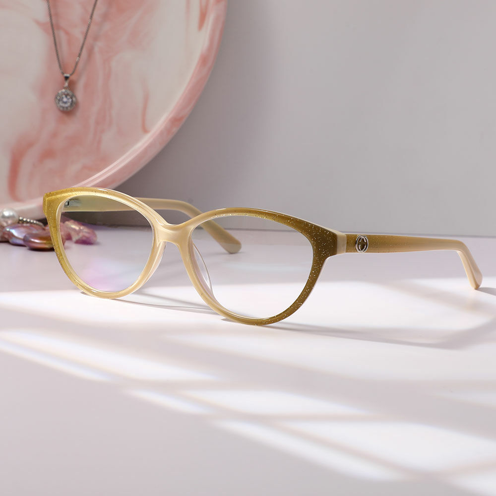 Lunettes de Vue Arabell Cat Eye Jaune