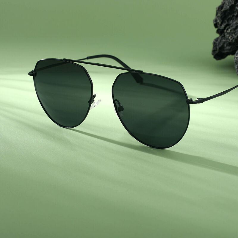 Occhiali da sole Skydive Aviator Nero
