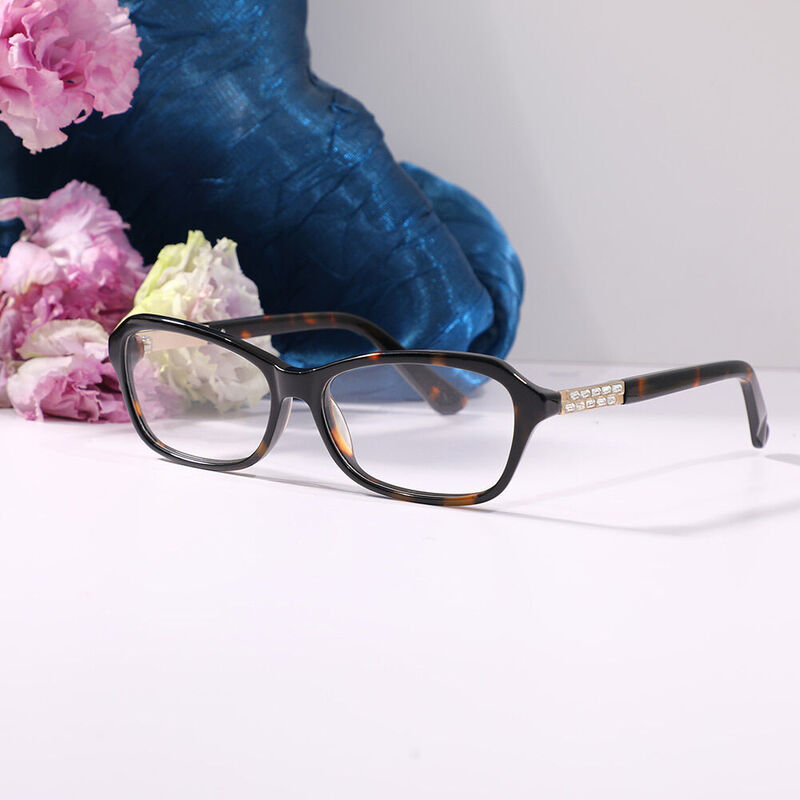 Steinbecie Rectangle Tortoise Glasses