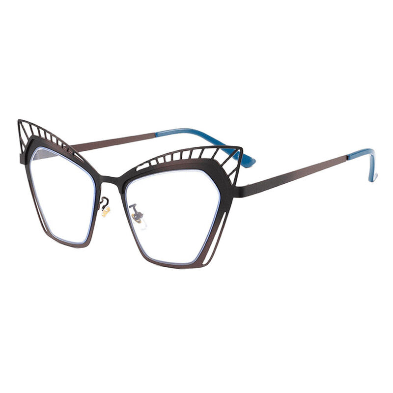 Eisenhowe Cat Eye Black Glasses