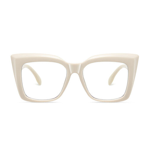 Salon Cat Eye Beige Glasses - Aoolia.com