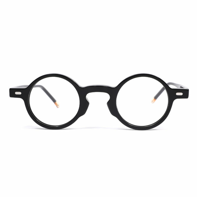 Bvck Round Black Glasses