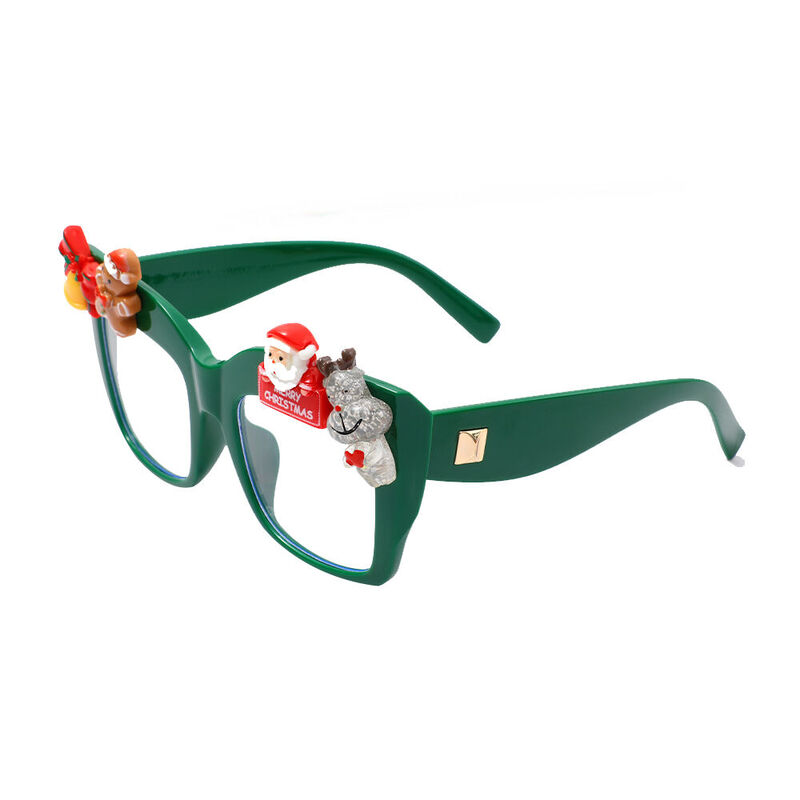 Sally Cat Eye Élan de Noël Lunettes