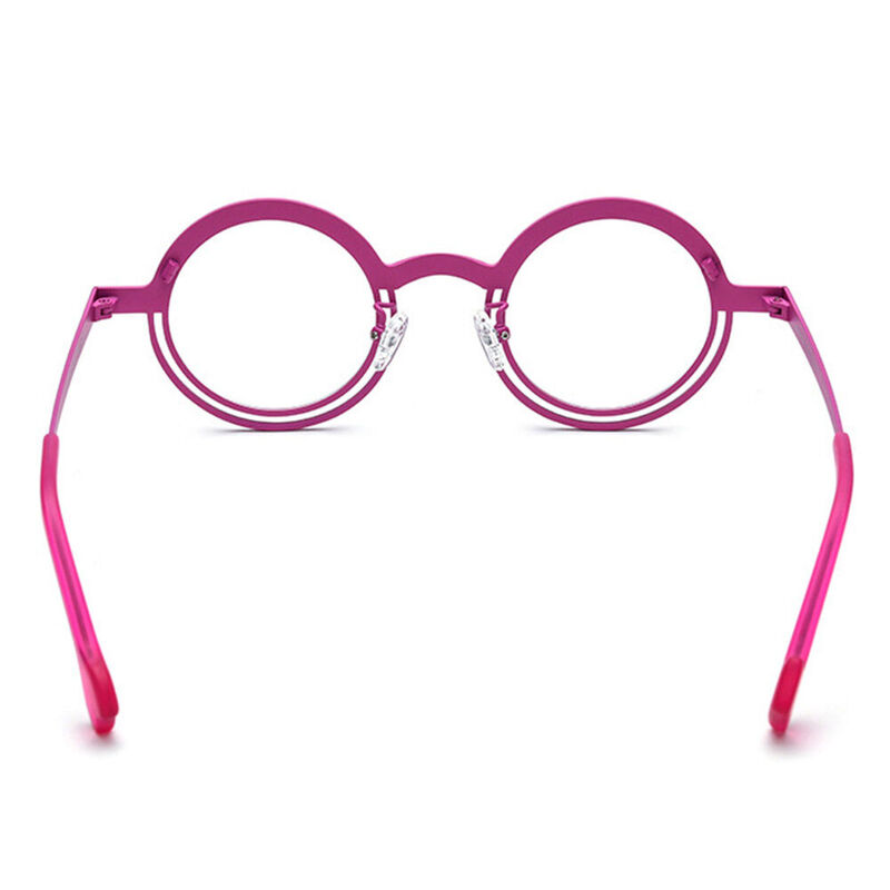 Charle Round Green Glasses