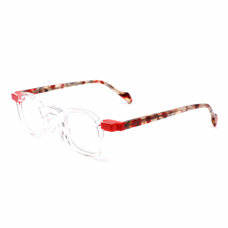 Asa Quadratische Klare Brille