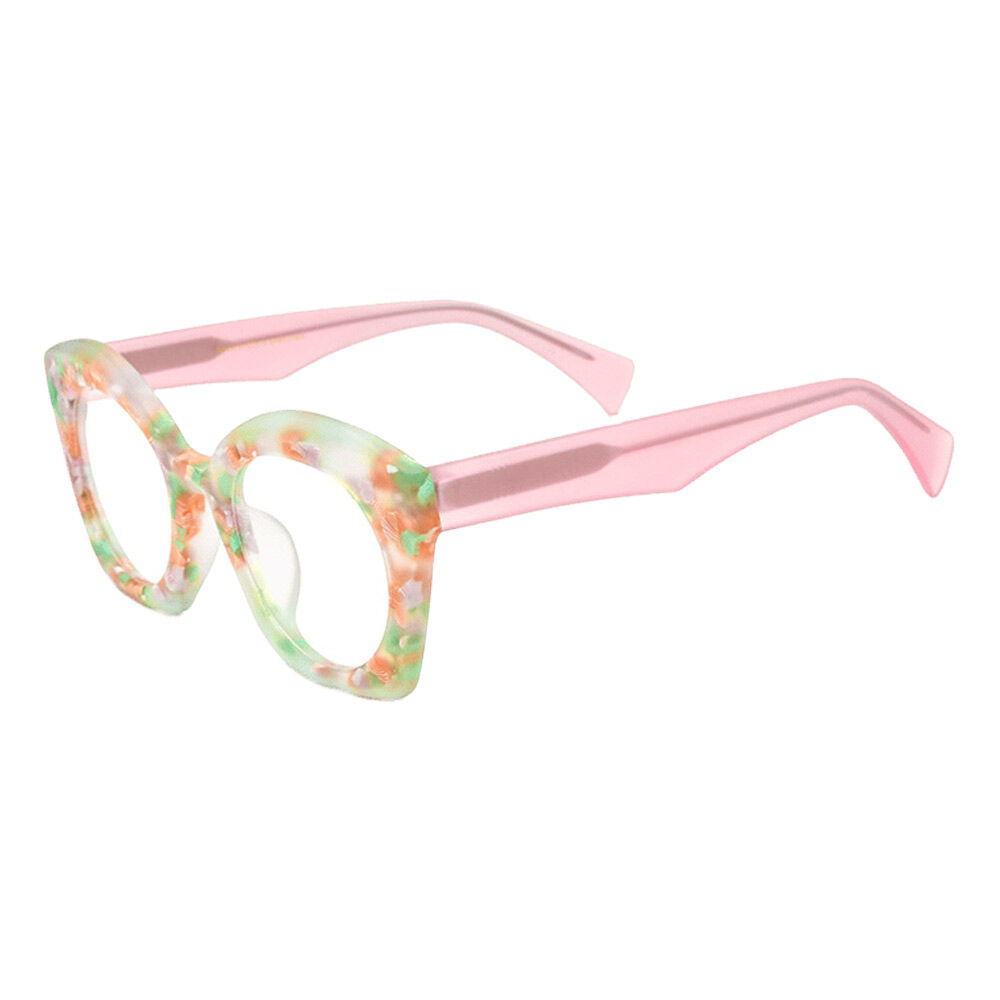 Faithe Cat Eye Floral Glasses