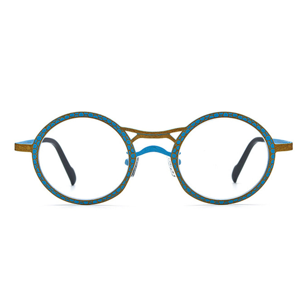 Occhiali da Vista Bart Rotondo Blu