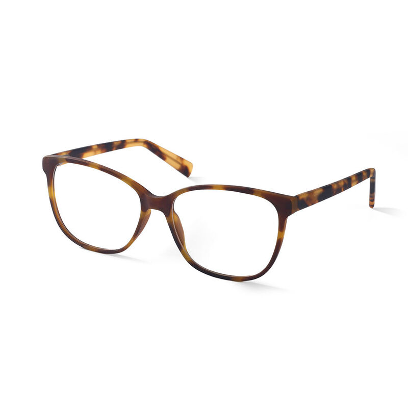 Lush Square Tortoise Glasses