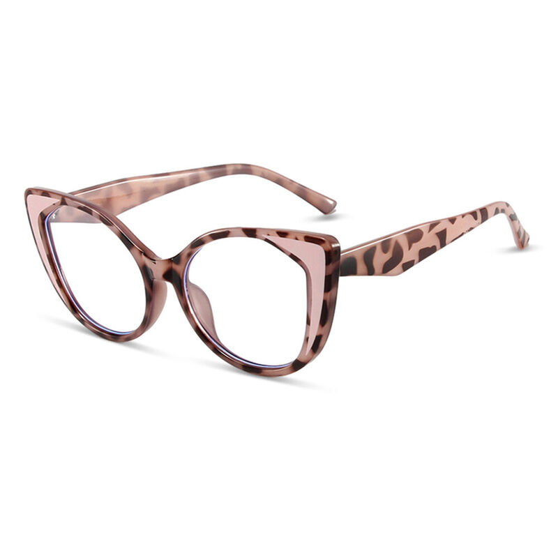 Moulton Cat Eye Pink Glasses