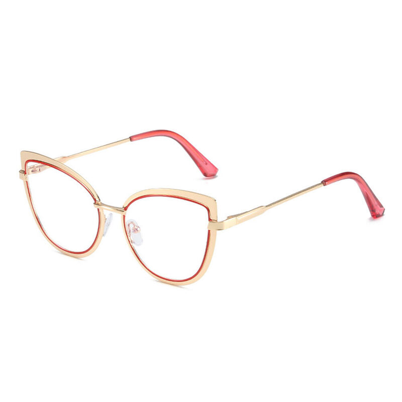 Horace Cat Eye Pink Glasses