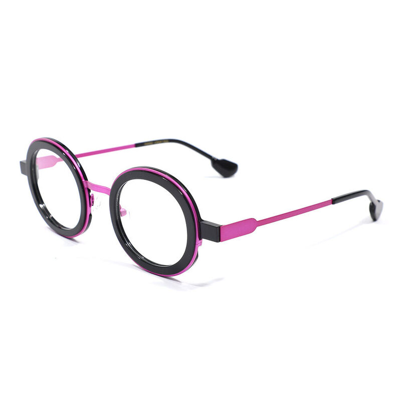 Lane Round Black Glasses