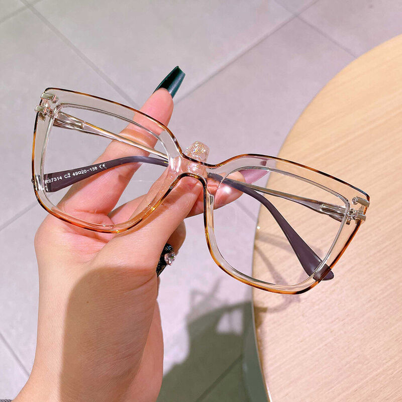 Henriets Cat Eye Tortoise Glasses